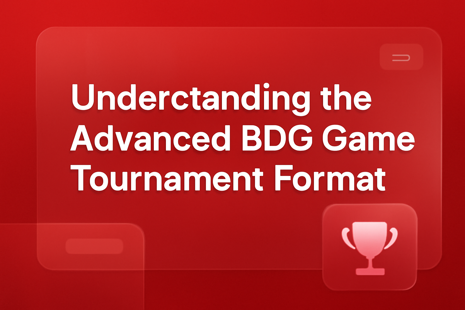 An informative scene illustrating performance tips for BDG Game.