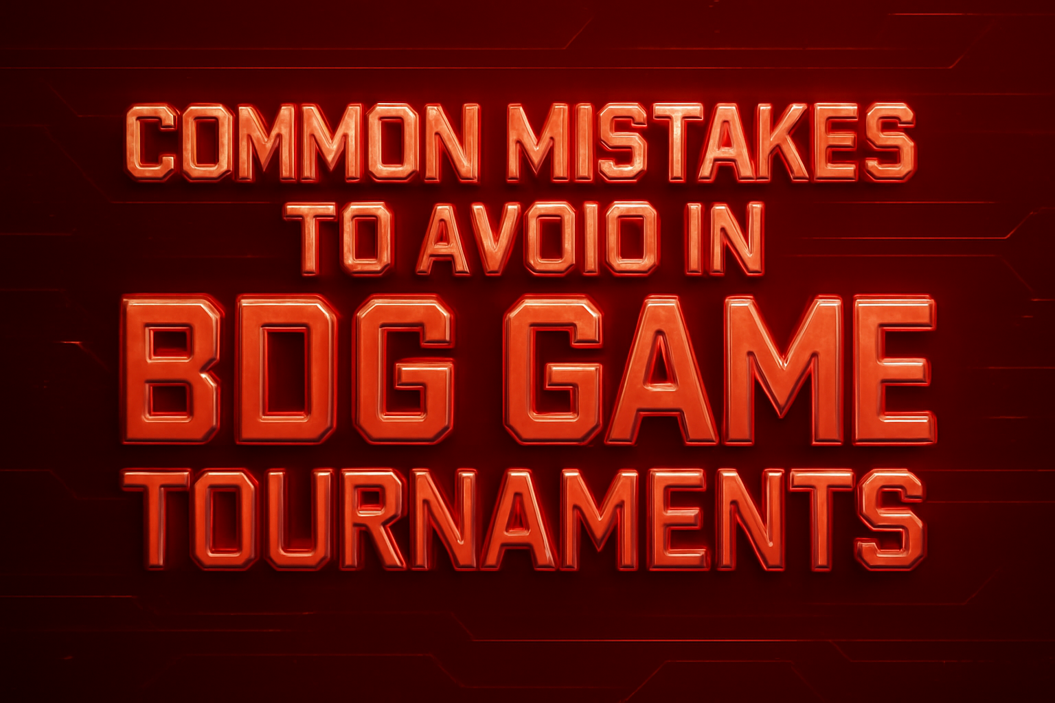 An informative scene illustrating performance tips for BDG Game.