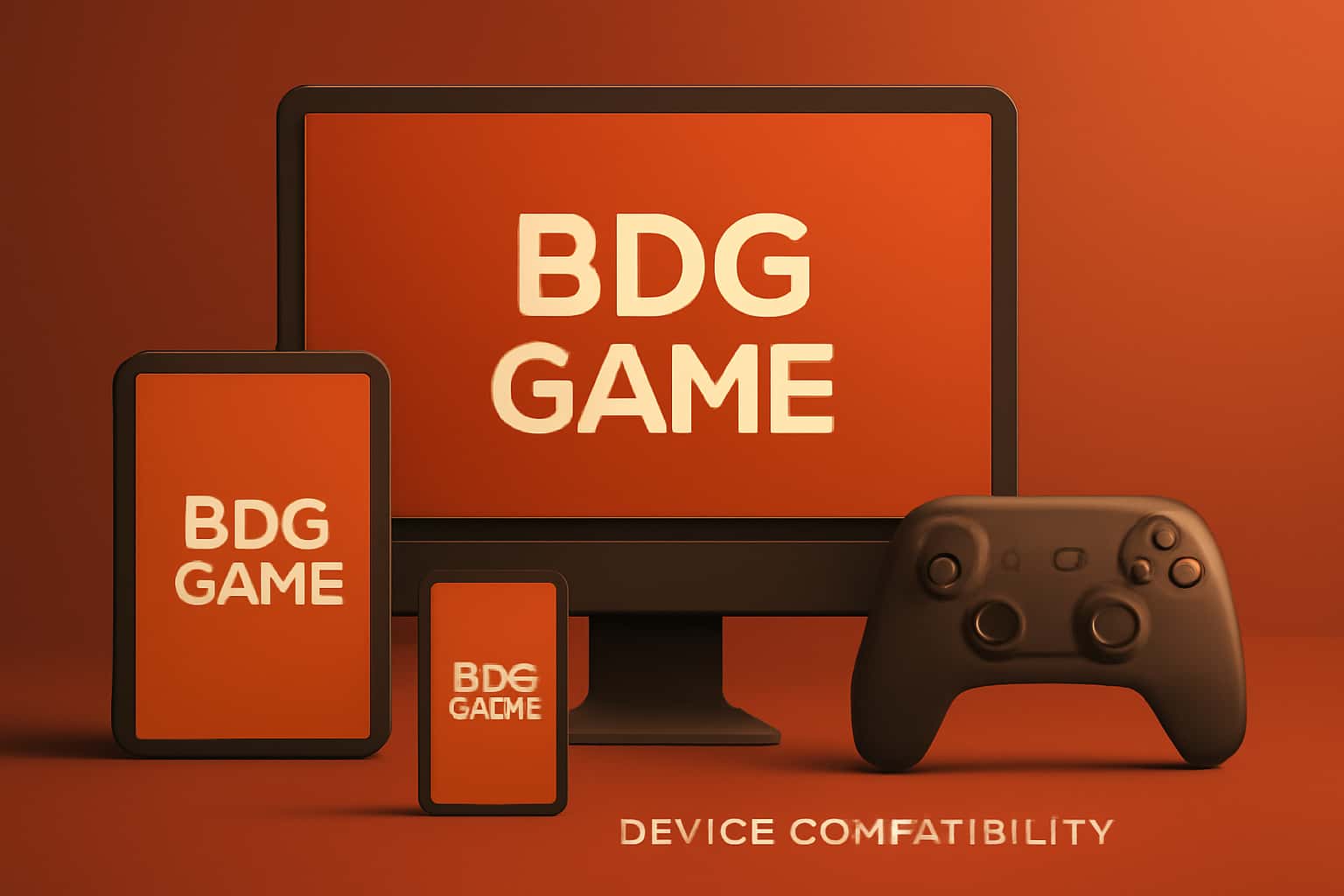 Informational graphic about device compatibility for BDG Game.