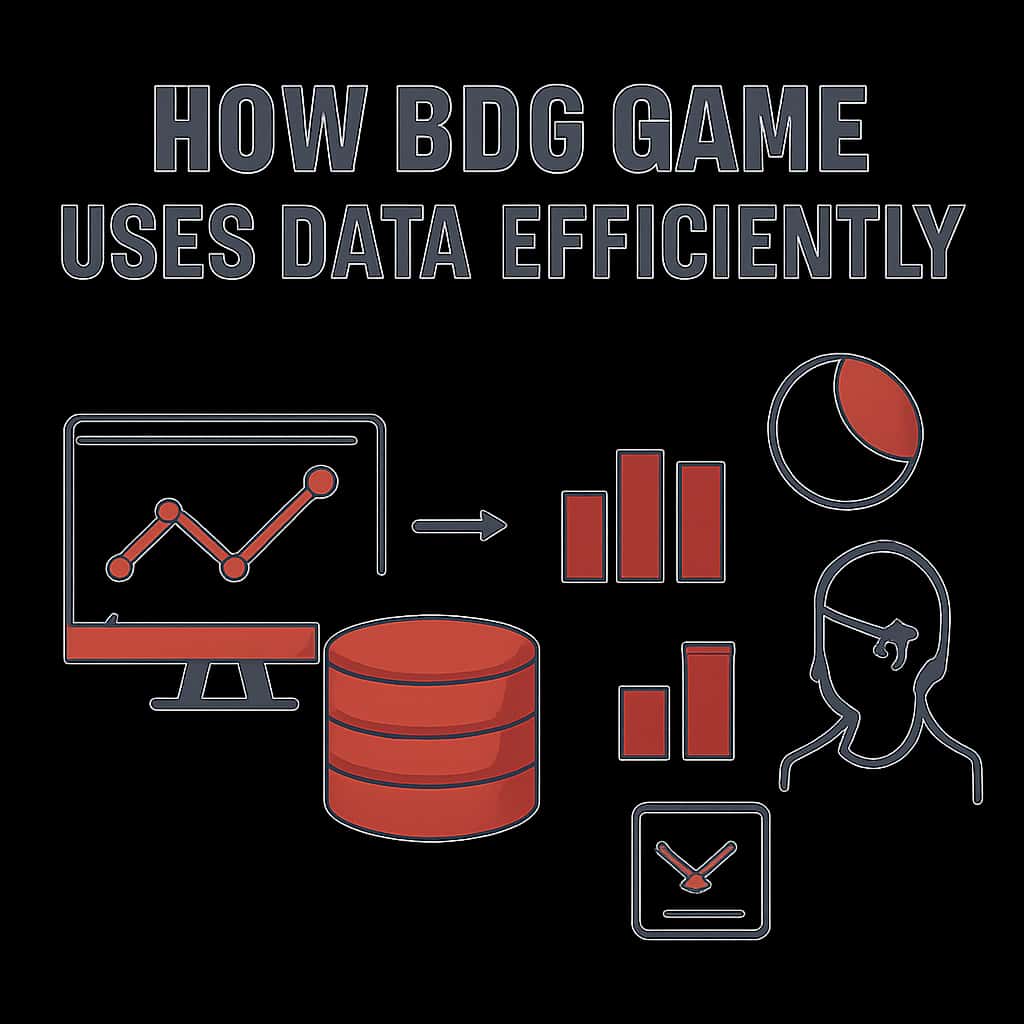 Diagram illustrating BDG Game data efficiency.