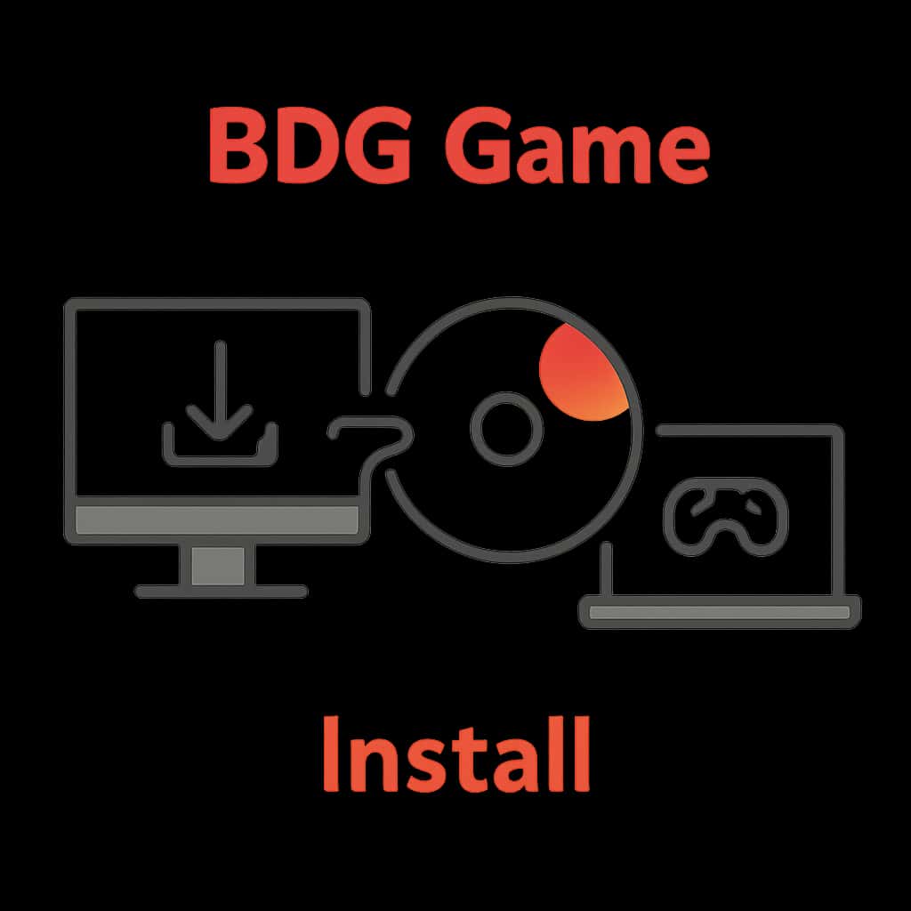 Diagram illustrating the BDG Game installation process.