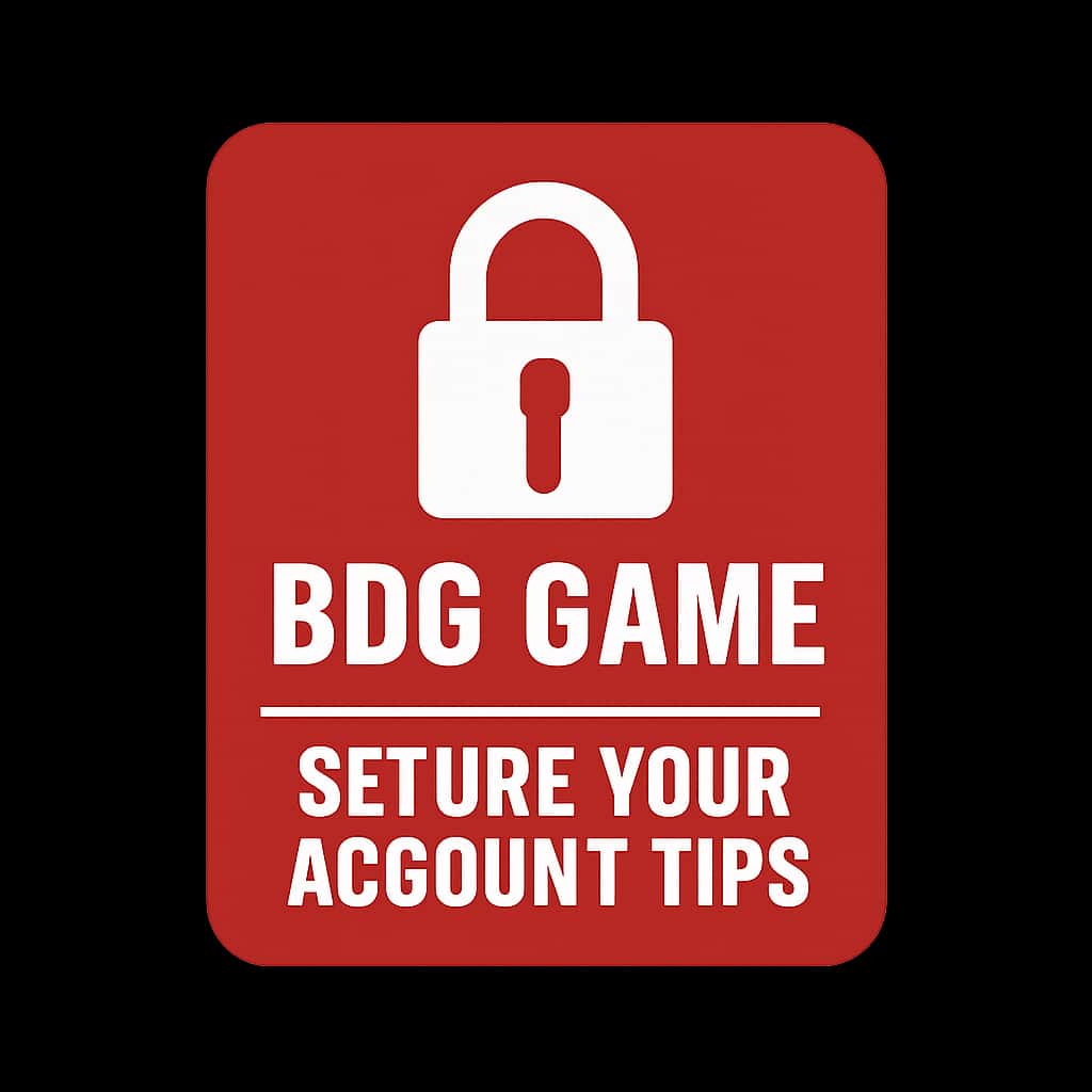 Icon representing tips for securing BDG Game account.