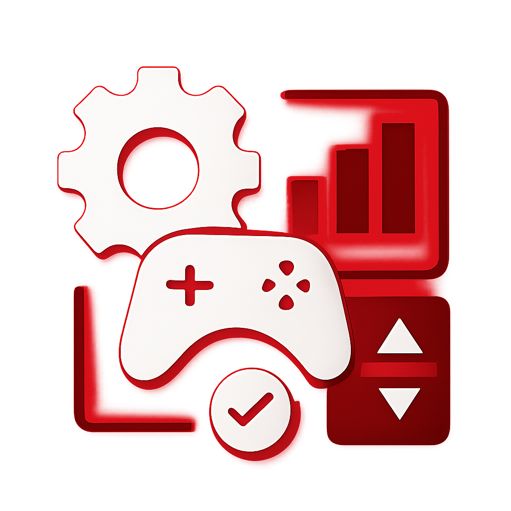 Badge concept for BDG Game: Android vs iOS.