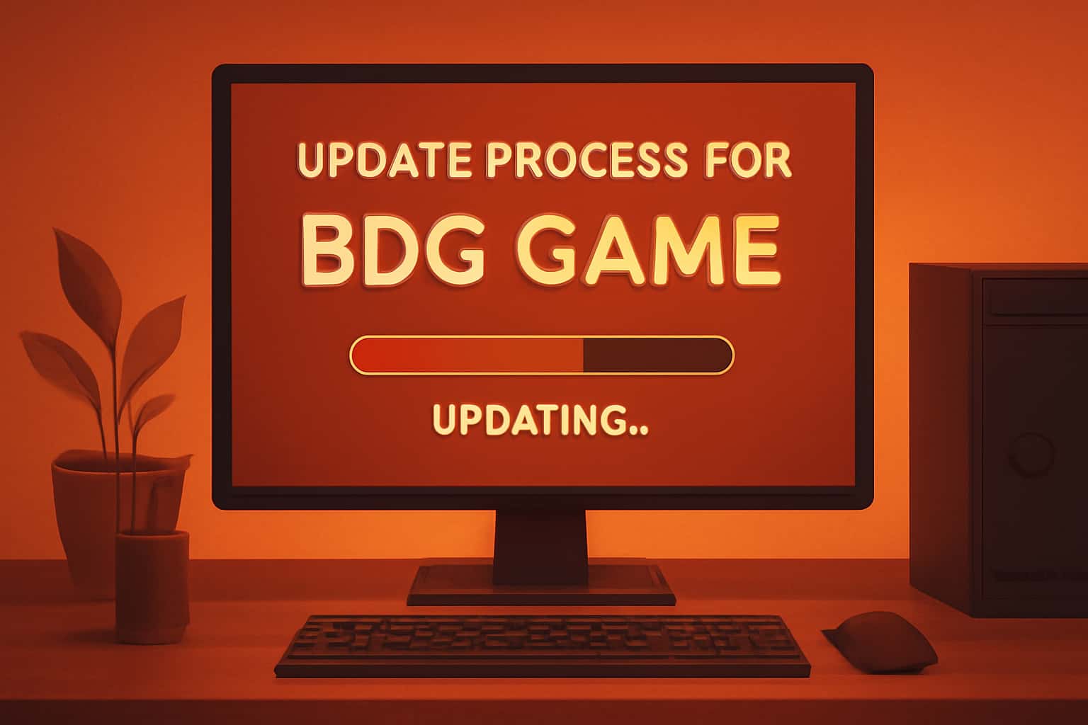 An informative visual representation of the update process for BDG Game.